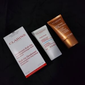 Clarins White and Copper Skincare Trio